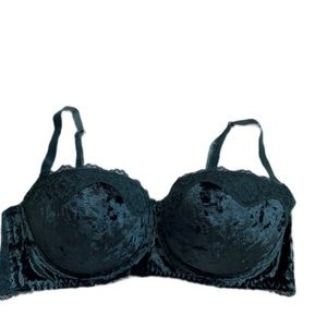 INTIMISSIMI velvet balconette bra 38C